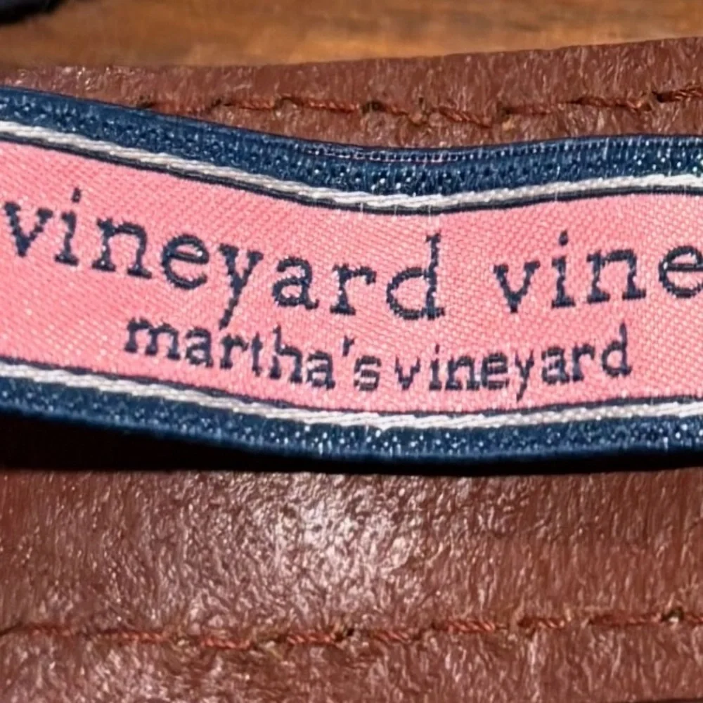 Vineyard Vines Youth or Men’s Woven Braided Stretch Leather Belt Size 30